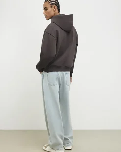 Brown Oversized Fit Hoodie