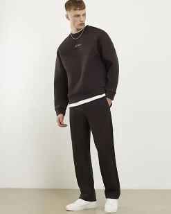 Brown Premium Regular Fit Joggers
