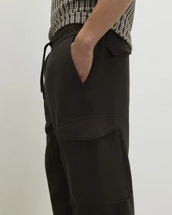 Brown Regular Fit Cargo Trousers