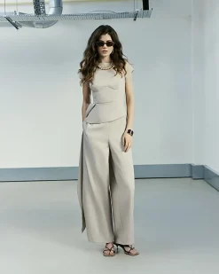 Brown RI Studio Bubble Leg Hareem Trousers