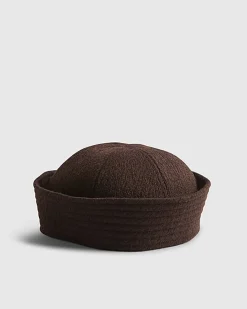 Brown Sailor Hat