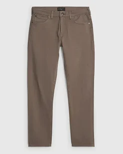 Brown Slim Fit Stretch Jeans