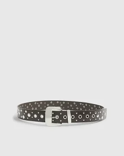 Brown Studded Belt