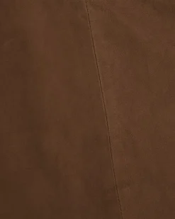 Brown Suede T-Shirt
