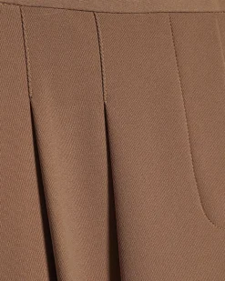 Brown Tapered Trousers