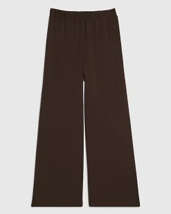 Brown Wide Leg Trousers