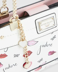 Cream J'adore Chain Handle Shoulder Bag