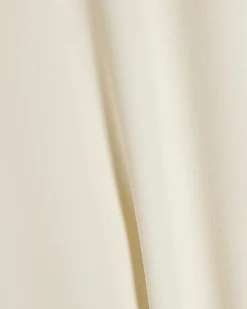 Cream Long Sleeve Batwing Top