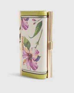 Cream Neon Pop Orchid Purse