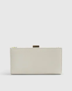 Cream Neon Pop Orchid Purse