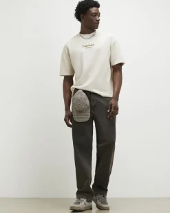 Cream Oversized Fit Luminis Tapestry T-Shirt