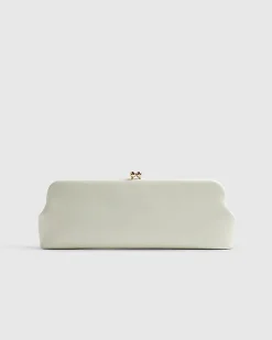 Cream RI Studio Clutch Bag