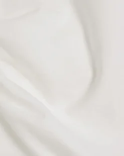 Cream Ruched Side Grown On Sleeve T-shirt