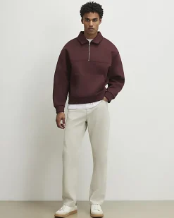Cream Straight Fit Jeans