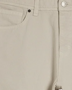 Cream Straight Fit Jeans