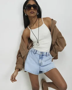 Cream Tank Top