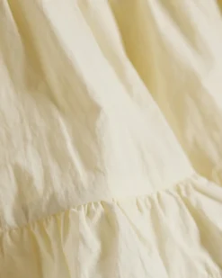 Girls Beige Lace Skirt