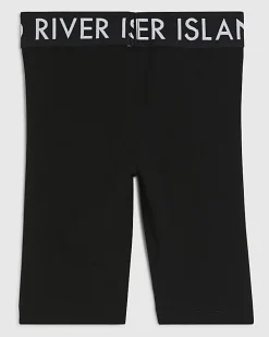 Girls Black Cycle Shorts