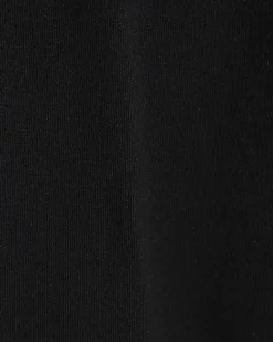 Girls Black RI Waistband Flared Trousers