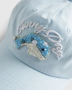 Girls Blue Dolphin Cap