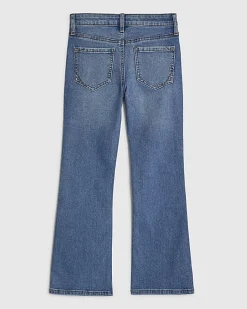 Girls Blue Flared Jeans