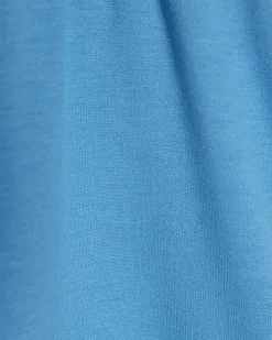 Girls Blue Side Stripe Joggers