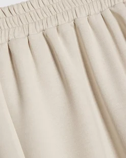 Girls Cream Balloon leg Trousers