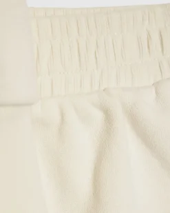 Girls Cream Collar Sweatshirt Set