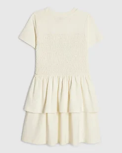 Girls Cream La Belle Rara Dress