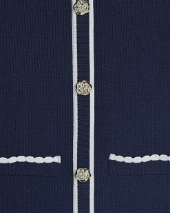 Girls Navy Polo Dress