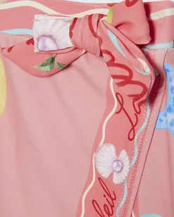 Girls Orange La Vie Au Soleil Swim Set