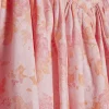 Girls Pink Corsage Cotton Dress