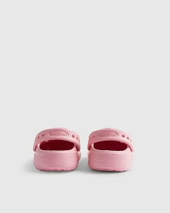 Girls Pink Gem Clogs