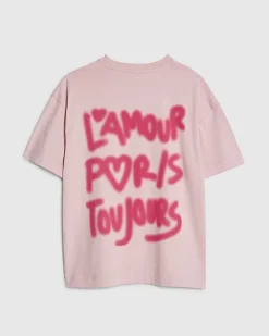 Girls Pink Graffiti T-Shirt