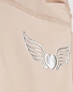 Girls Pink Heart Wings RI Active Tank Top Set