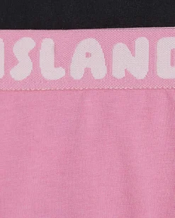 Girls Pink Hipster Pack Of 5 Briefs