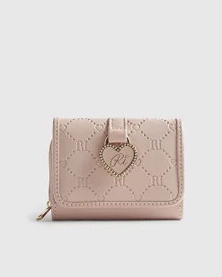 Girls Pink Monogram Purse