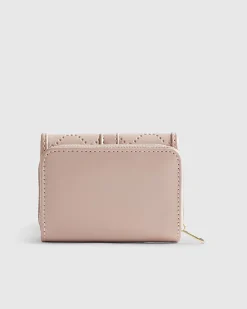 Girls Pink Monogram Purse