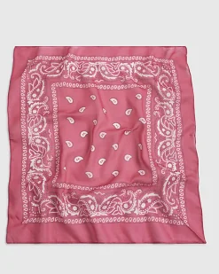 Girls Pink Paisley Bandana