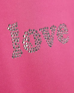 Girls Pink Premium T-Shirt & Shorts Set