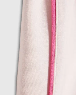 Girls Pink Side Tape Bow Shorts