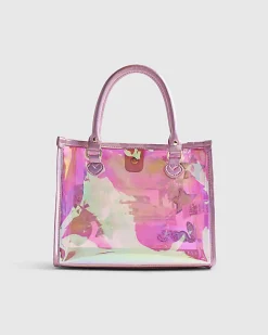 Girls Pink Year Zero Jelly Shopper Bag