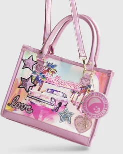 Girls Pink Year Zero Jelly Shopper Bag