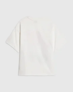 Girls White Lucky Girl T-Shirt