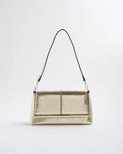 Gold Bar Front Clutch Bag