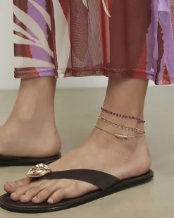 Gold Fish 3 Piece Anklet