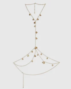 Gold Flower Body Chain