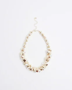 Gold Nugget Necklace