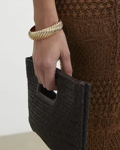 Gold Ridge Bangle