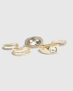 Gold Rings Multipack